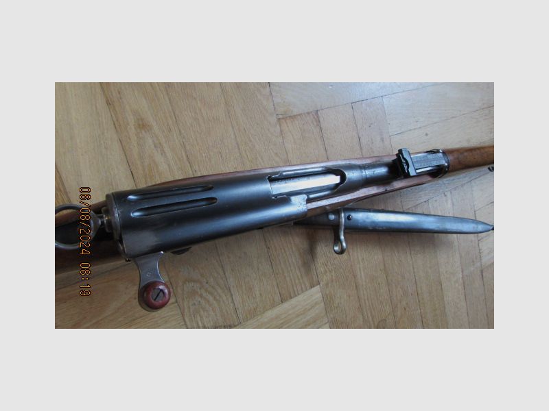 Schweizer Gewehr 11 mit Bajonnet, Kal. 7,5x55