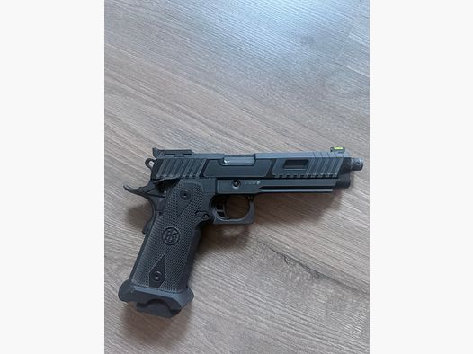 KLI Hi-Capa 5.1 Kiki Mora Vollmetall CO2BB 6mm BB Blackout Edition