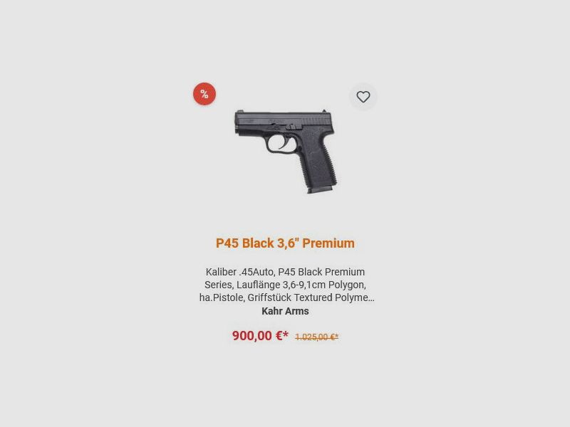 Kahr Arms P45
