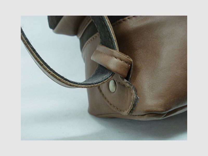 Lederrucksack - 35 Liter, 3 Außentaschen