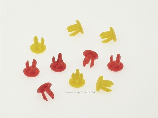Laufstopfen Gun Plug 10 Stück Orange-Gelb