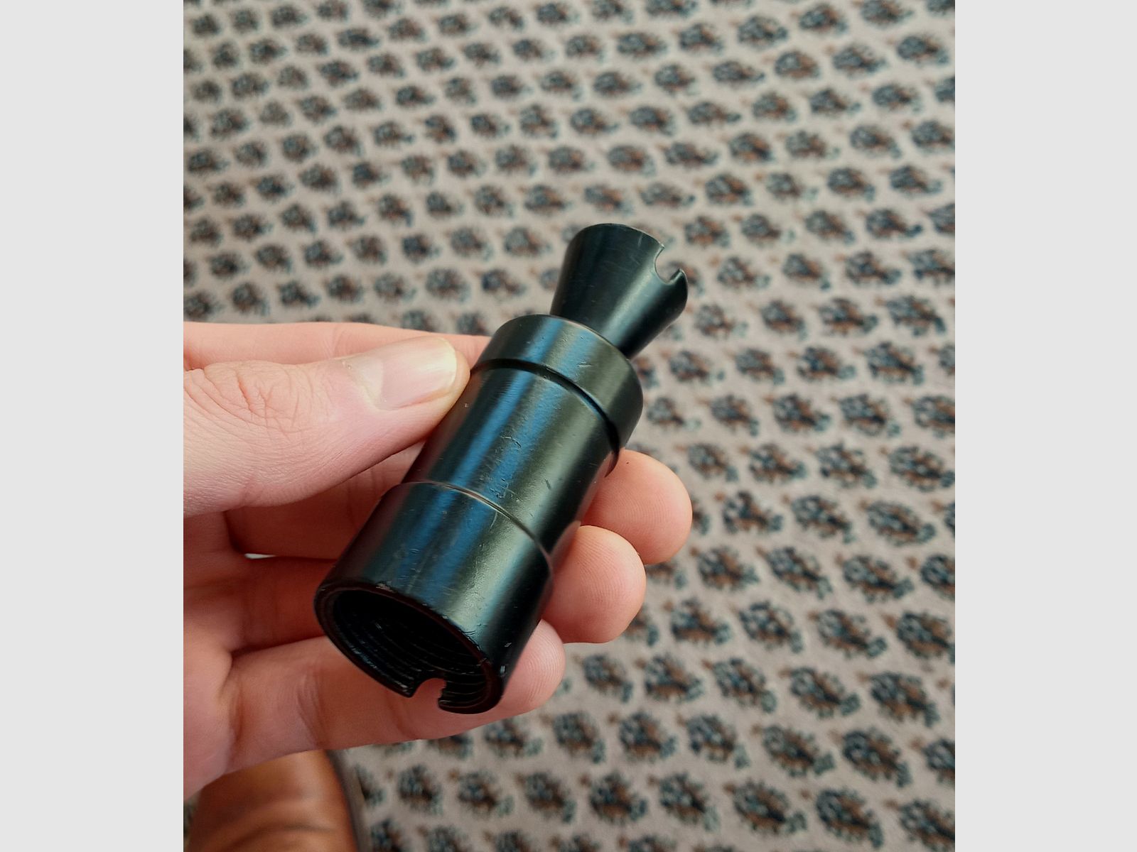 AKS-74u acciaio finto freno di bocca / booster di bocca // Krinkov amplificatore di rinculo freno di bocca 24x1,5 mm filettatura metrico RH / Yunker