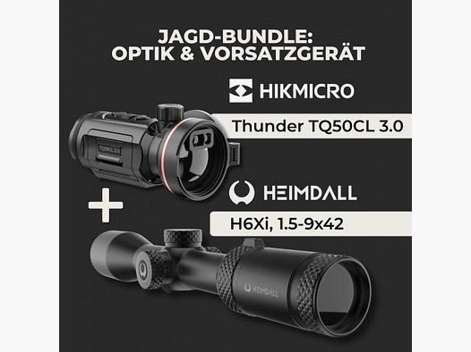 Zestaw Hikmicro TQ50CL 3.0 + Luneta Heimdall H6Xi 1.5-9x42