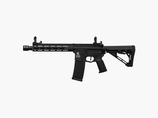 Replik AEG LT-32 Sparta GEN3 Lancer Tactical - Schwarz Polymer - Hohe Leistung - Präzision und Robustheit