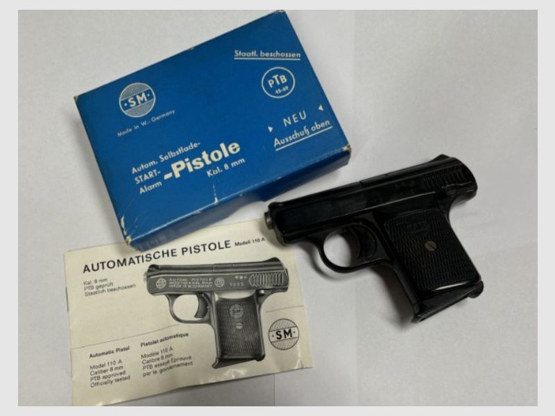 8mm pistola a gas