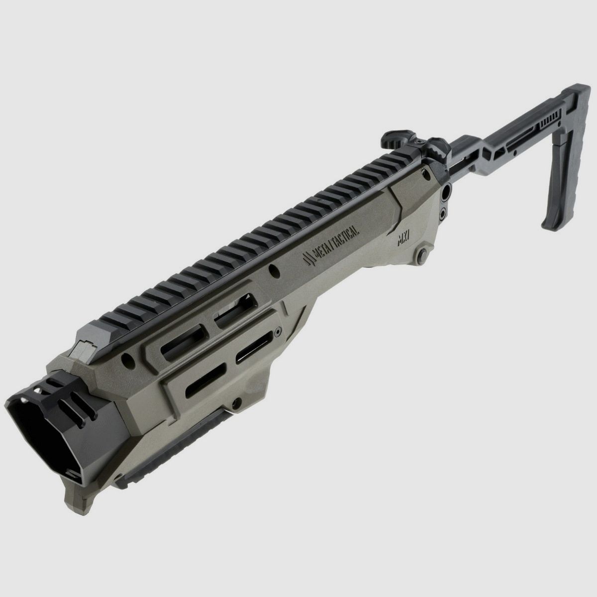 Meta Tactical – conversione MX-1 per pistole Glock, Ruger RXM e PSA Dagger – Verde – MX1-PSTK-GR, immagine 5 di 7