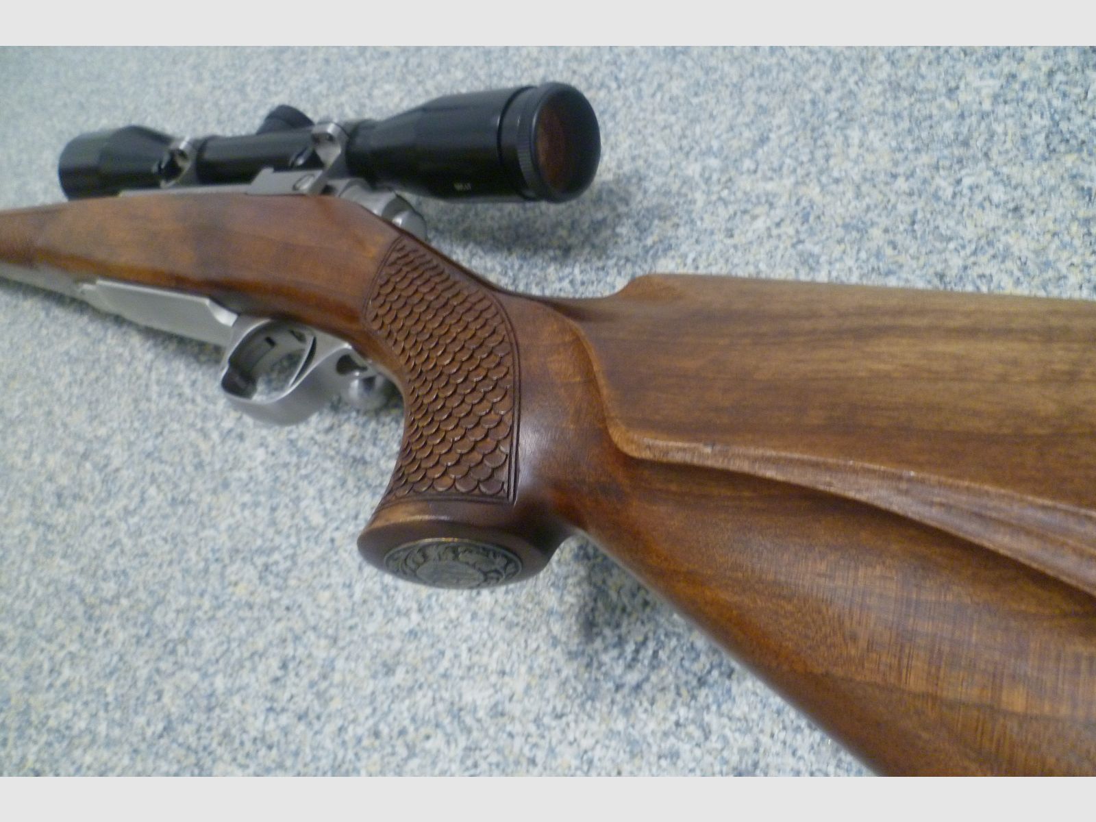 Repetierbüchse Ruger M77 Mark II Edelstahl .30-06 Spring.