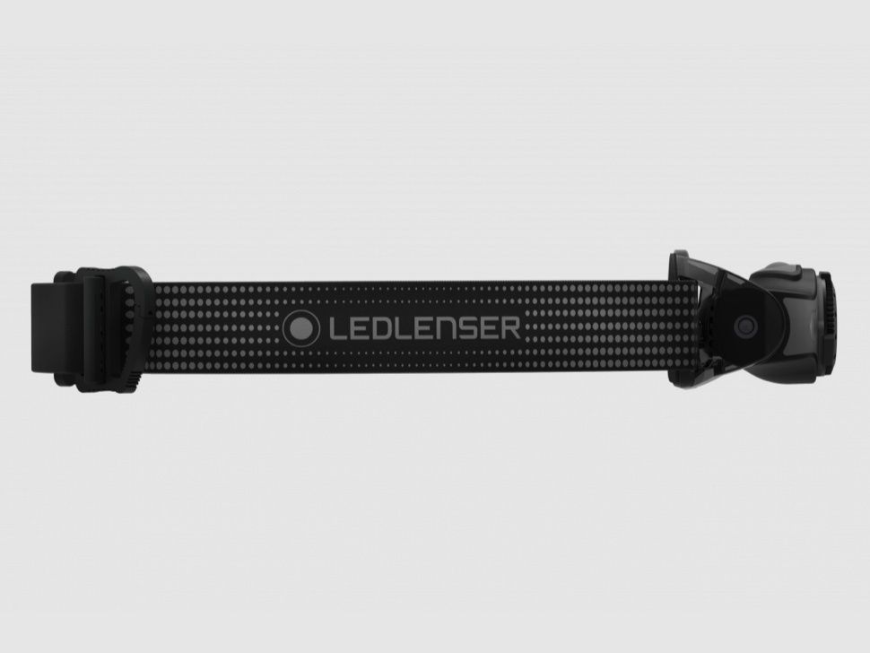 Ledlenser 502147 LED lampada frontale MH5 Grigio Nero NUOVA con luce rossa cavo di ricarica magnetico