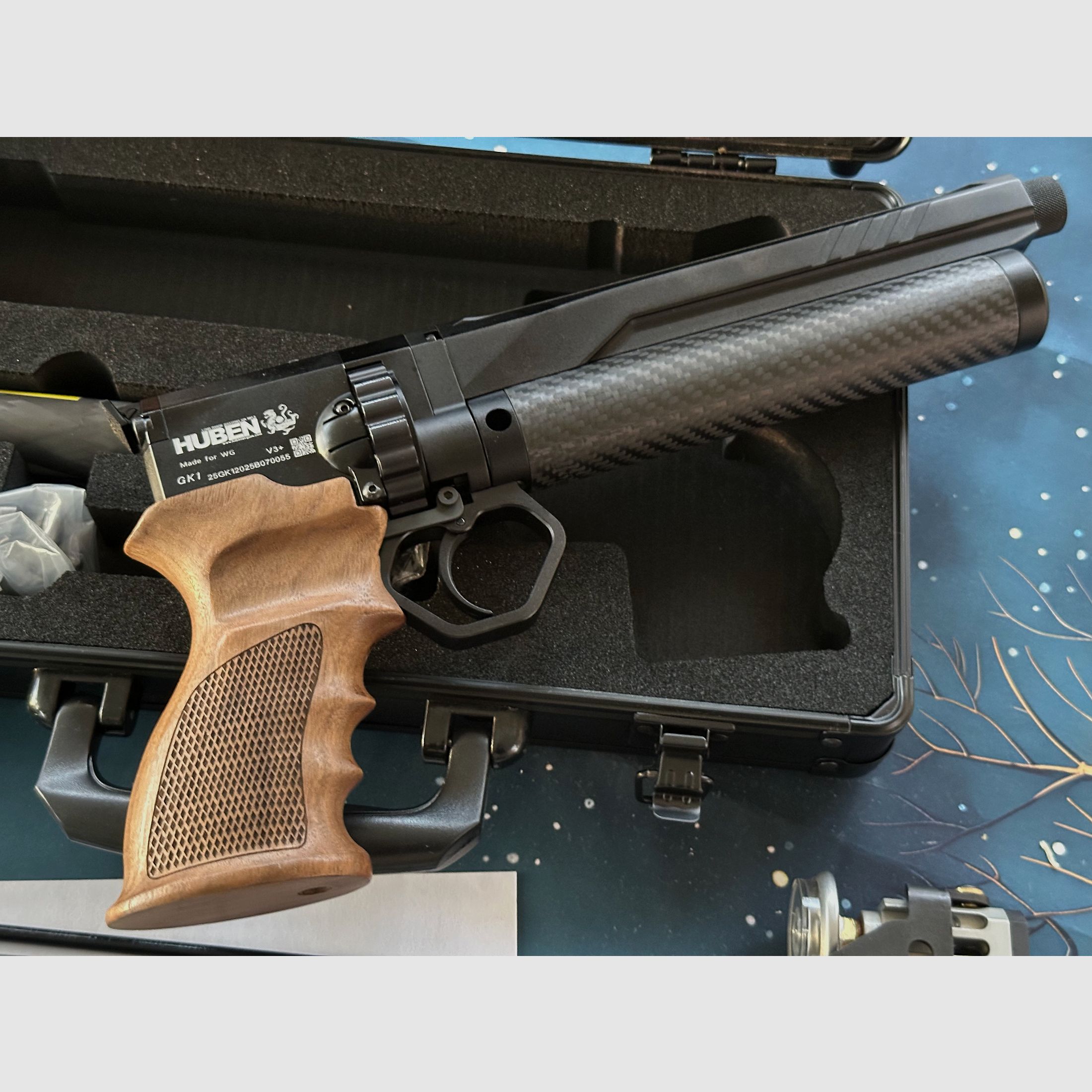 Huben GK1 air pistol (V3+) cal. .25 / 6.35 mm