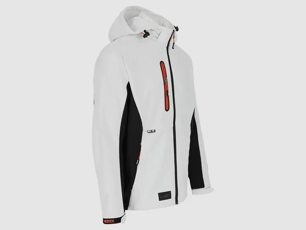 Softshelljacke Trystan Herock® Herren - Schwarz & Weiß, Bild 9 von 14