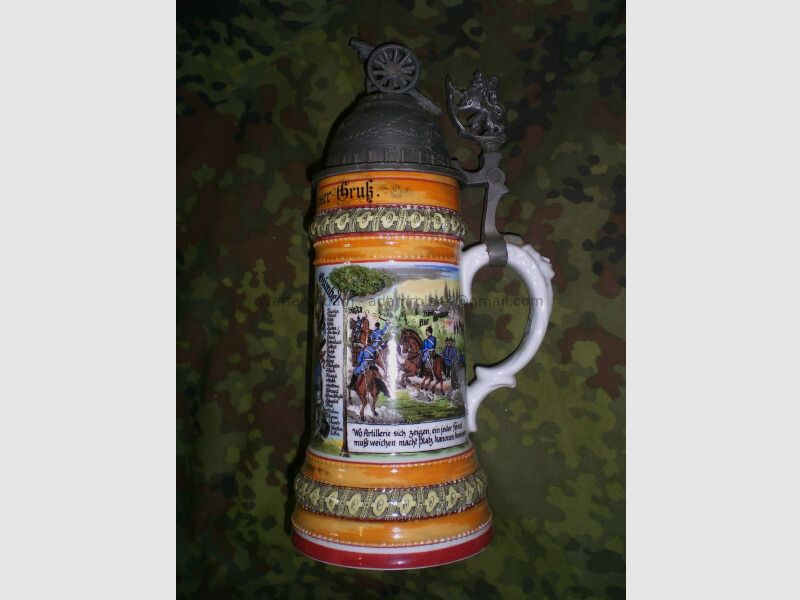 -- Militaire reservistenbeker replica - Artillerie -