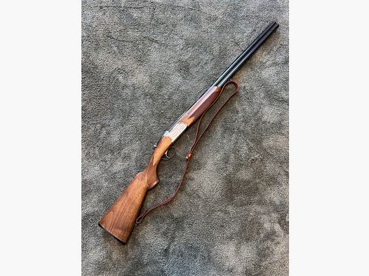 Beretta Bockdoppelflinte Kaliber 20/76 – sehr guter Zustand – inkl. Lederriemen