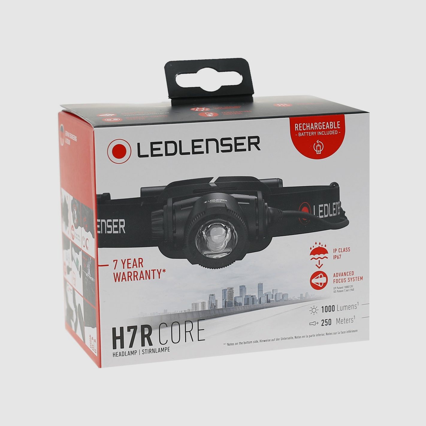 Ledlenser H7R Core Black Stirnlampe, Bild 11 von 11