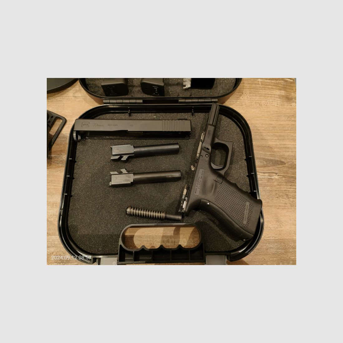 Glock 24 - 40S&W - 4 Generation + 9mm Wechsellauf