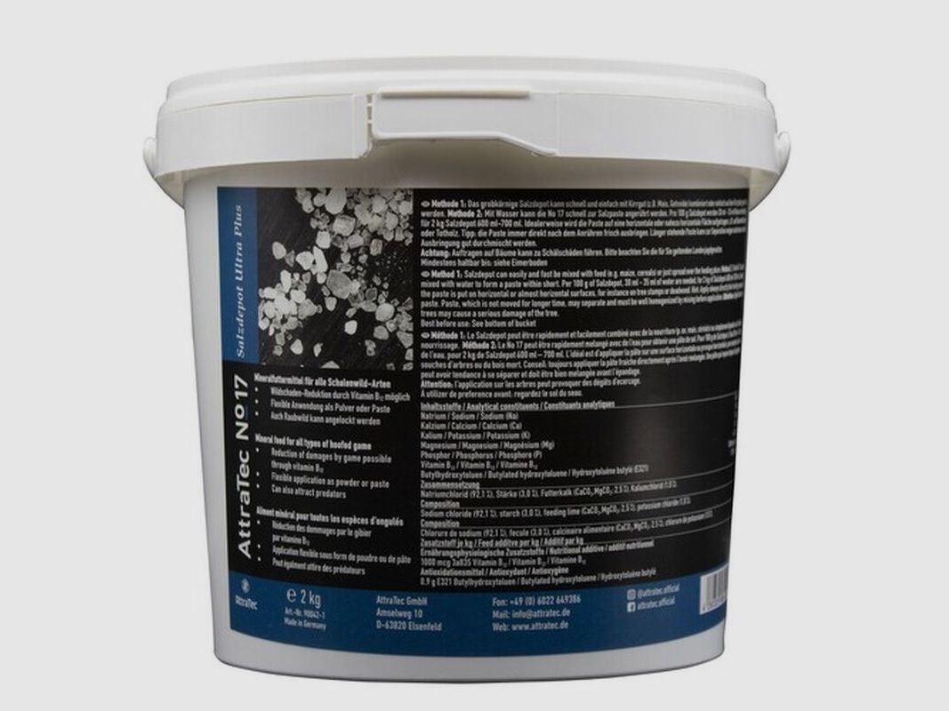 ATTRATEC No. 17 Salzdepot ANIS PLUS Lockmittel 2kg