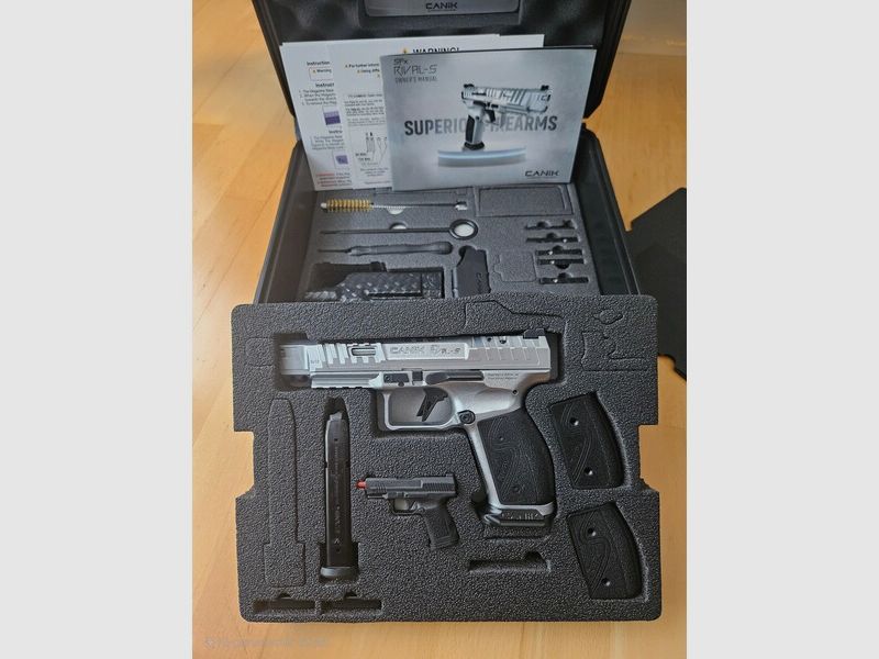 CANIK Rival-S Chrome 9x19mm