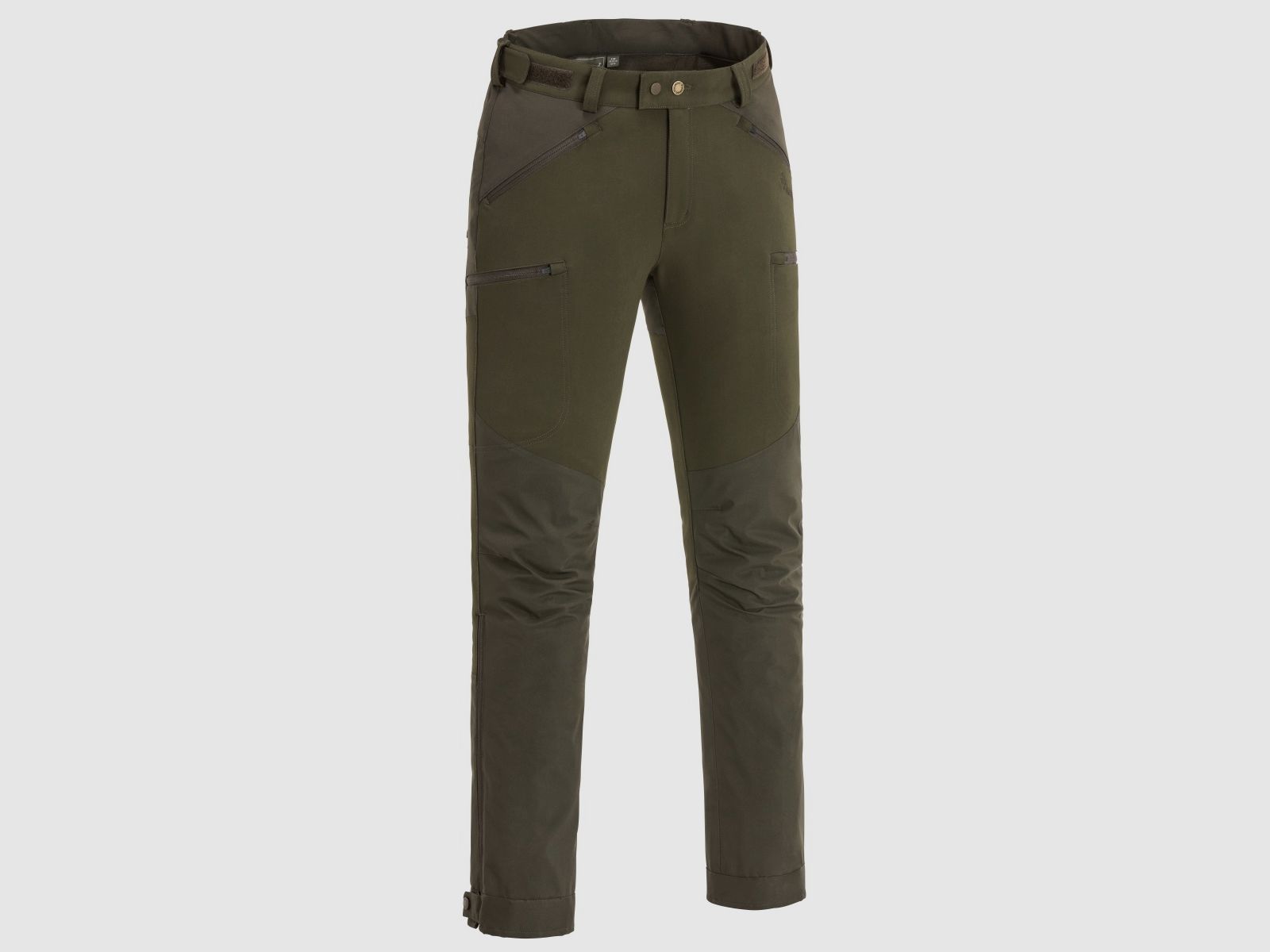 Pinewood Hose Brenton Darkoliv/Suede Brown