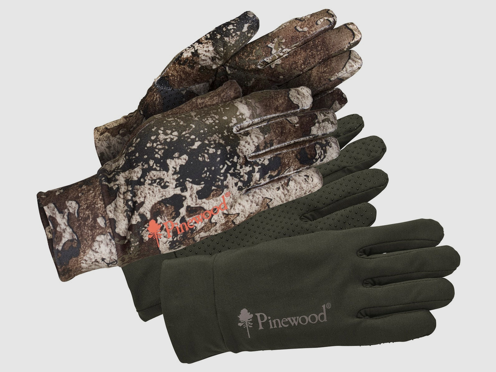 Pinewood Handschuhe Furudal Liner Strata Moss Green