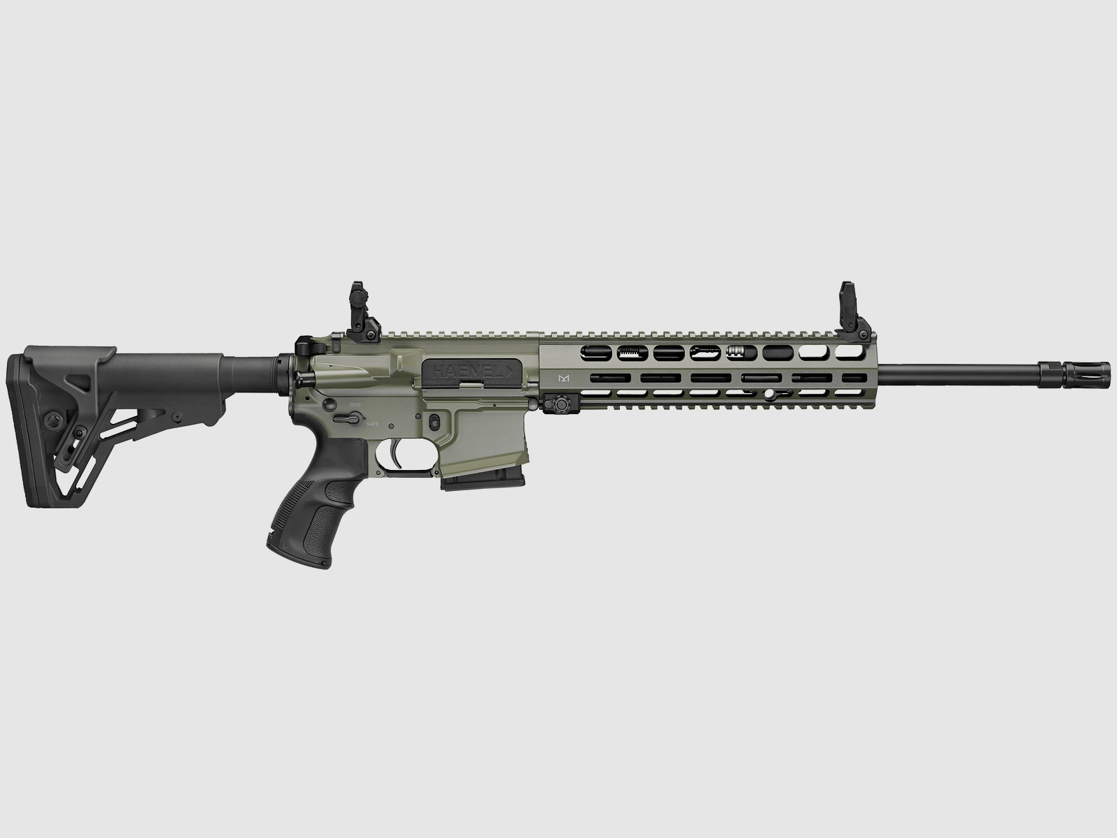 Haenel CR223 M-Lok olive – détente match – 16.5″ / .223 Rem., image 1 sur 2