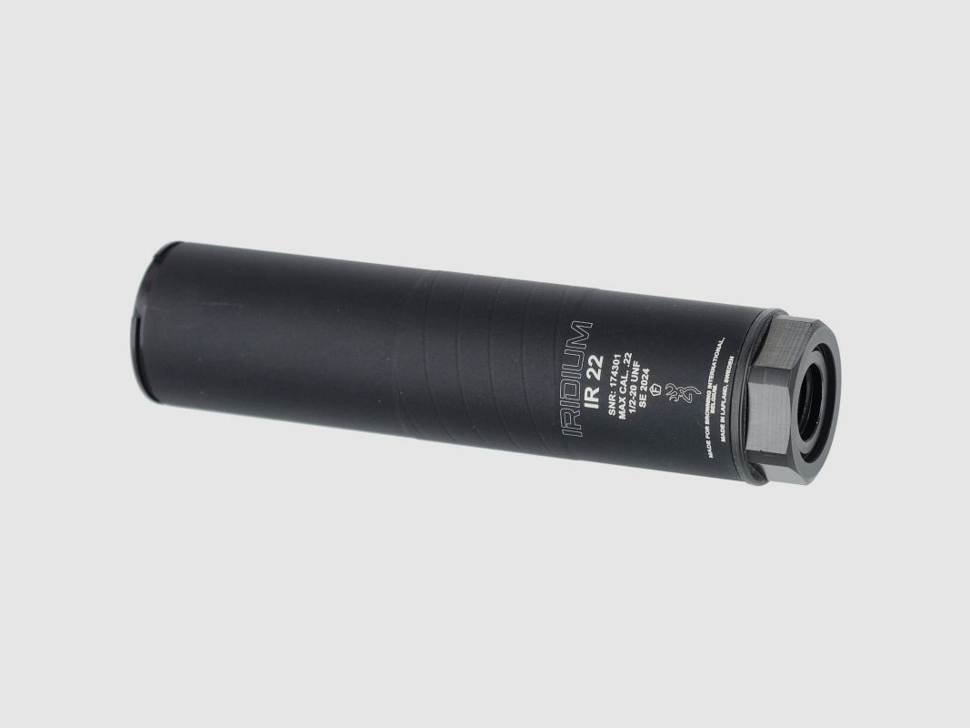 Supresor Iridium IR22 1-2x20 UNF Browning, imagen 1 de 2