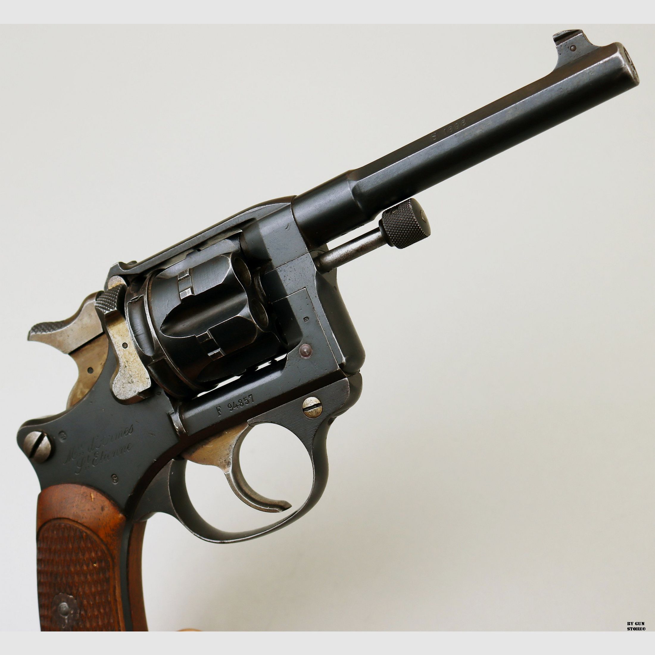 Revolver Saint Etienne mod. 1892 Kal. 8 mm Lebel Matr. F94857, Bild 12 von 14
