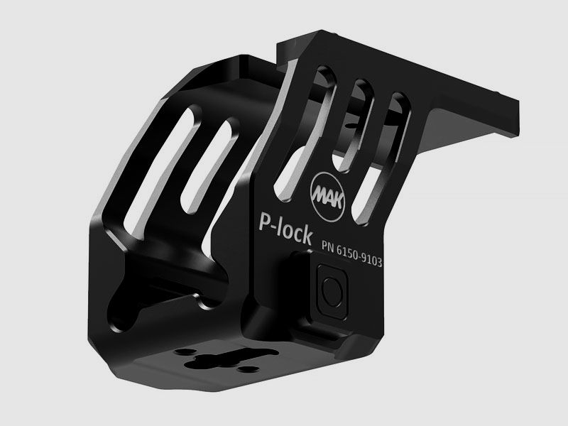MAK P-LOCK Pistol Reflex Sight Mount GLOCK Gen3+4 G17, 34, 35, 19, G22, G31