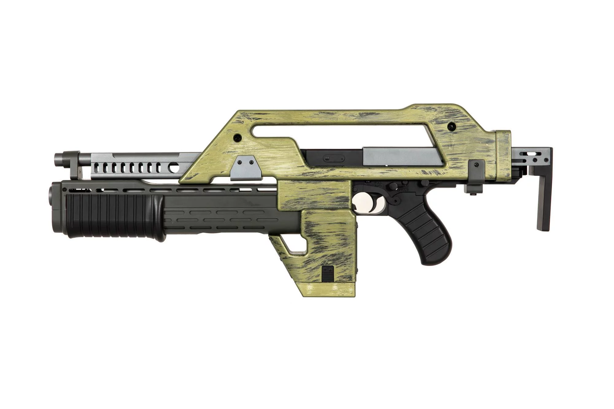 ASG M41A Pulse Rifle Karabiner – schwarz / oliv, Bild 2 von 16