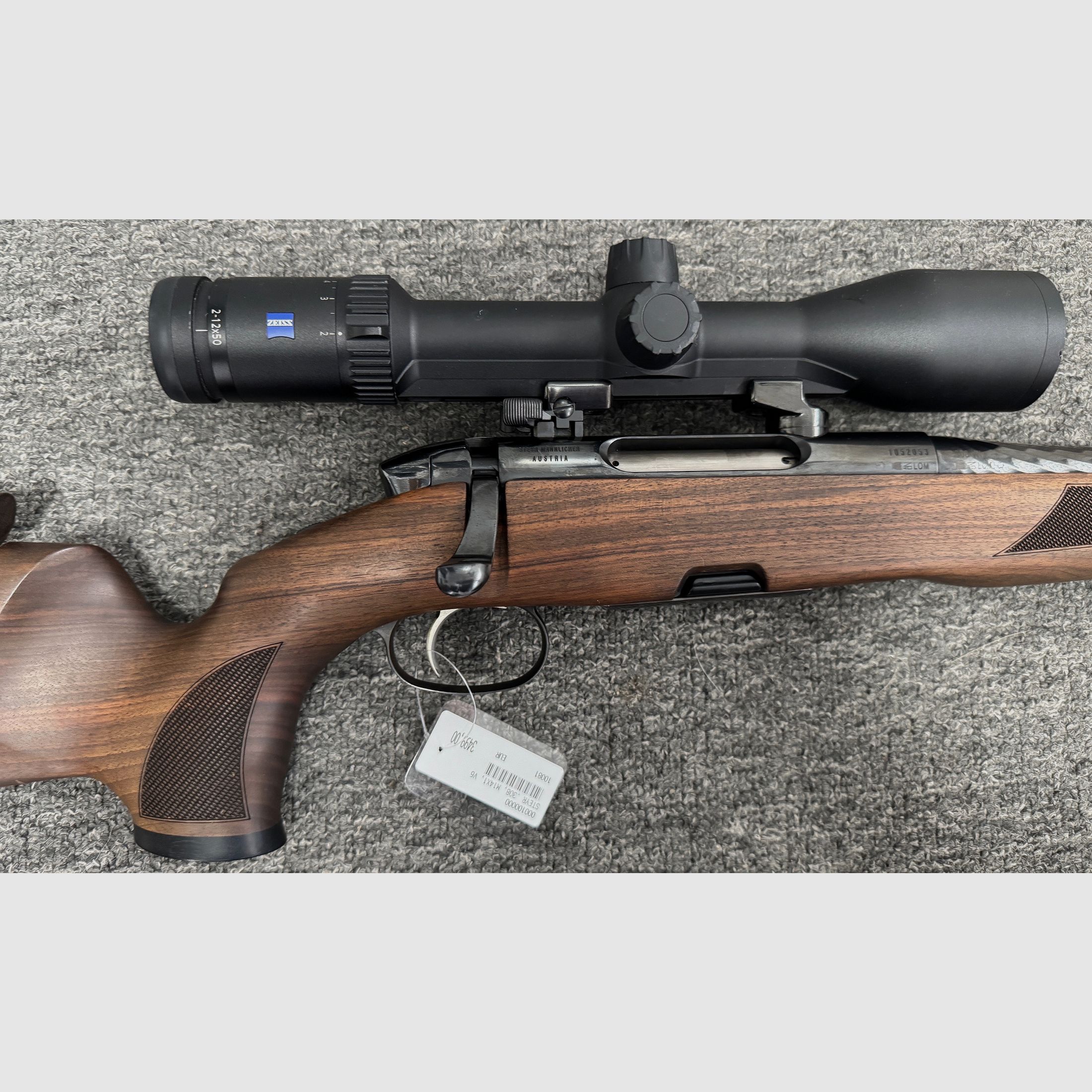 Selbstladeflinte  Pallas 12/76, umschaltbar auf VRF mit Optik
