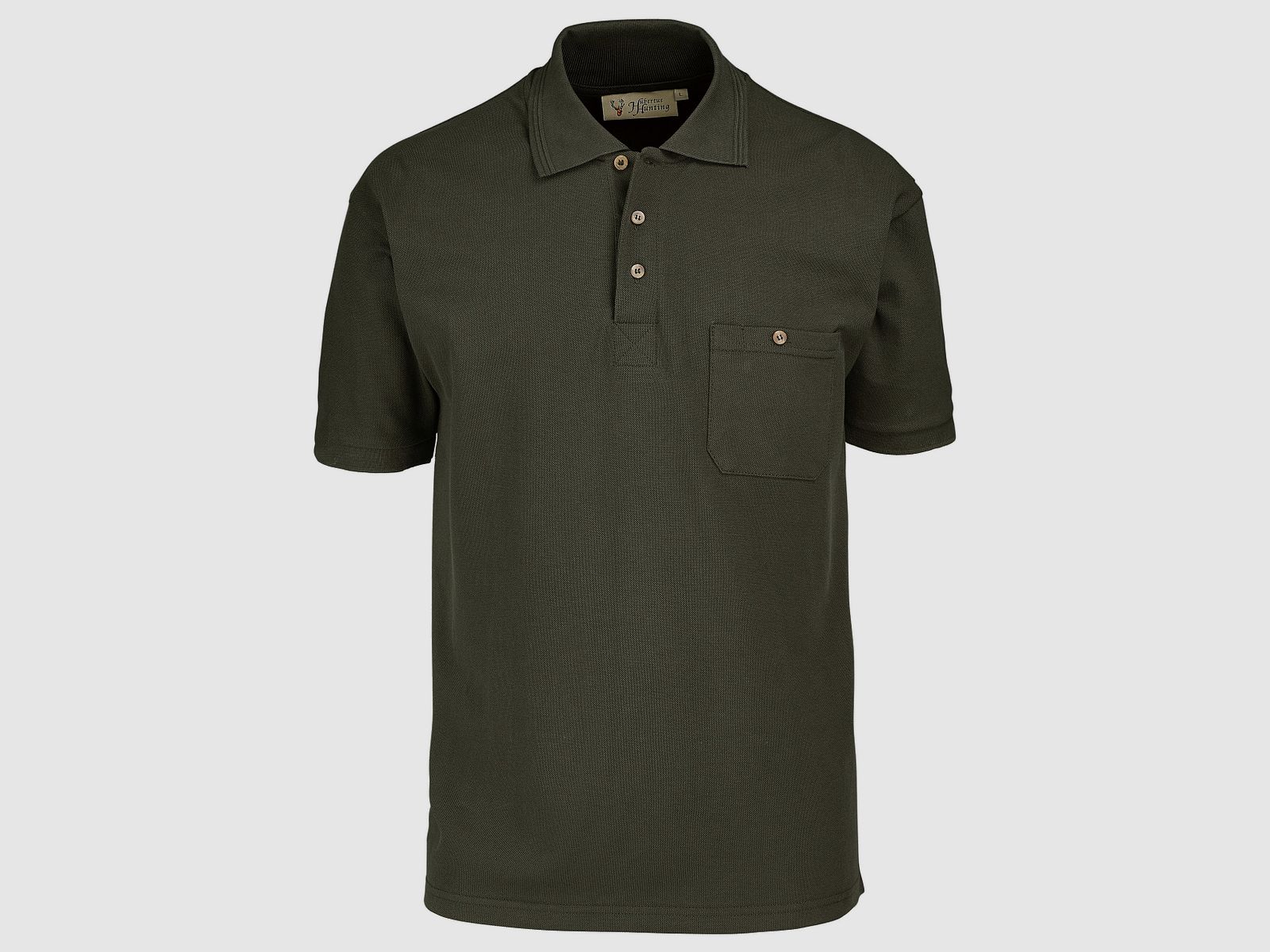 Hubertus Herren-Poloshirt
