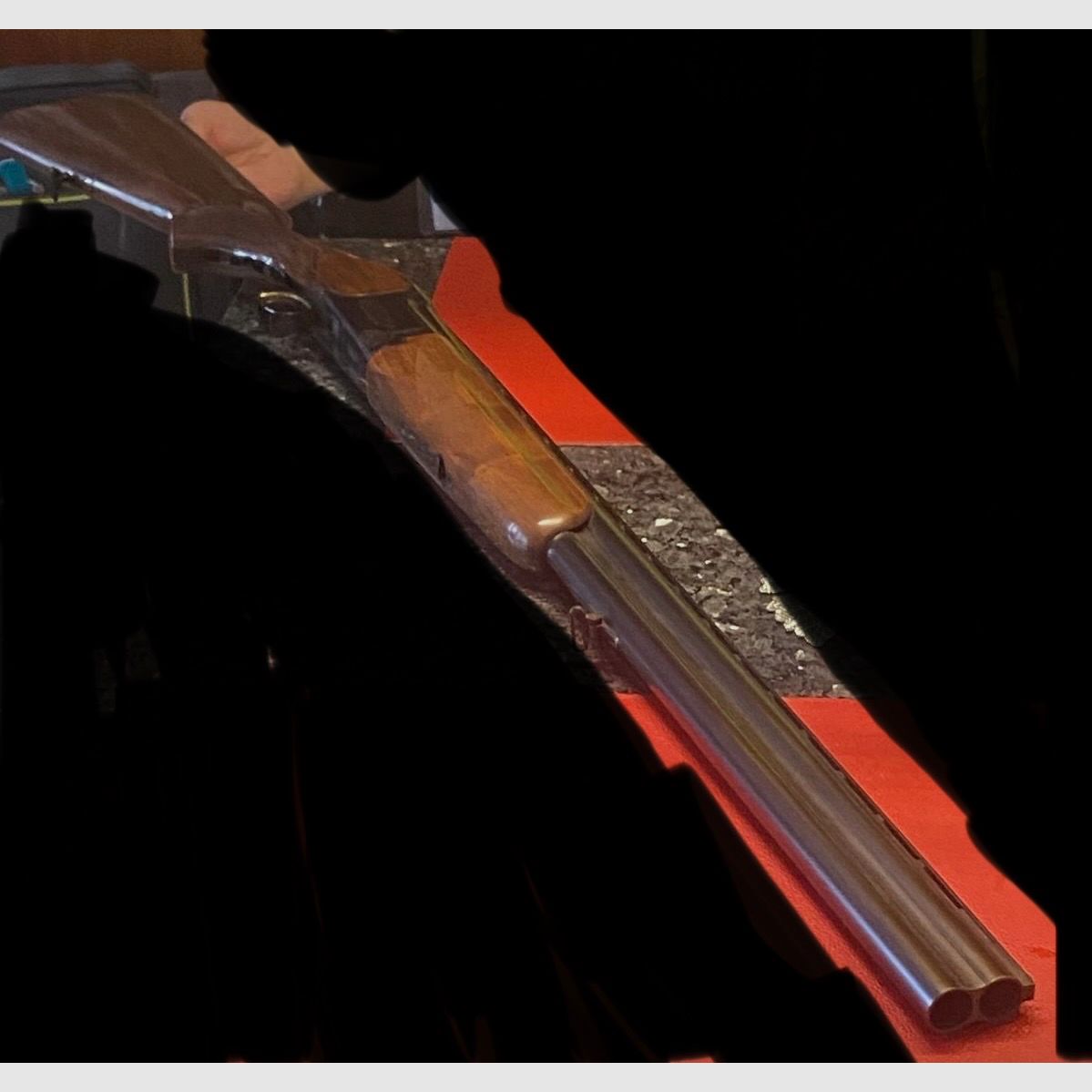 Anschütz double barrel shotgun 12/70