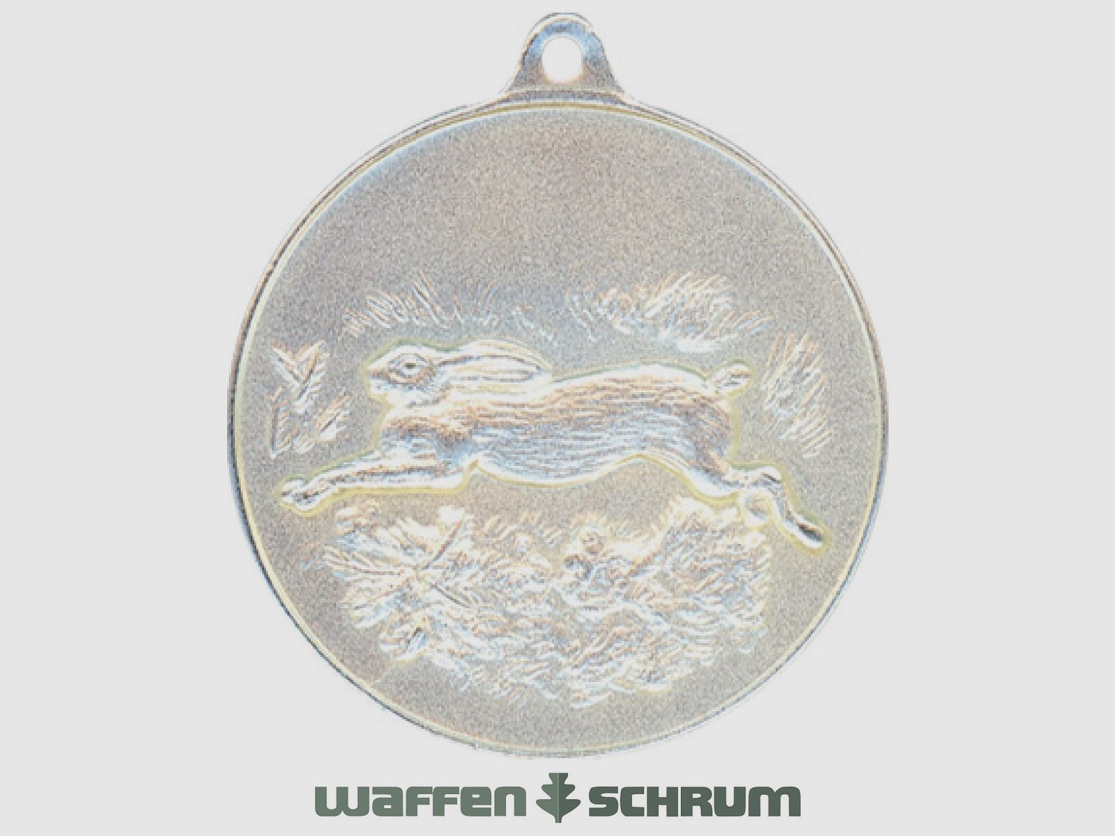Steinhauer&Lück Jagdmedaille Hase 40mm Silber
