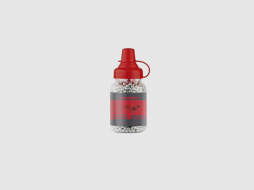 Botella de 1500 bolas de acero 4.5mm BBs Umarex