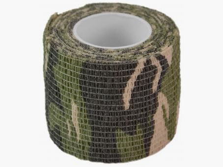 Camo Stretchtape nastro mimetico "US-Green-Camo" (EUR 244,22 /100 metri lineari)