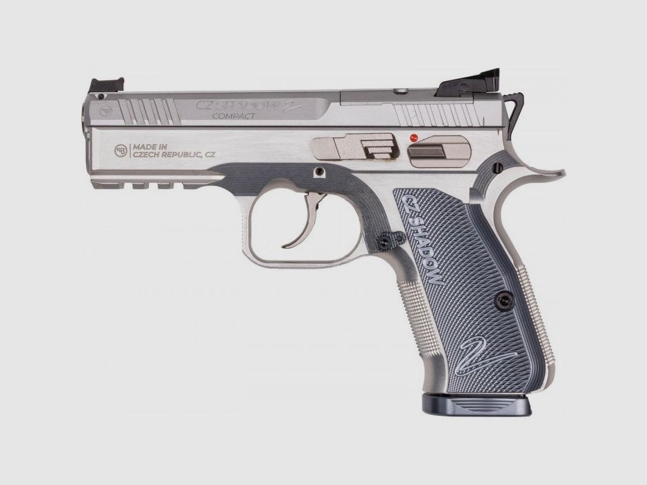 CZ Pistole Shadow 2 Compact Industrial Silver LL10,2cm 9mm Luger