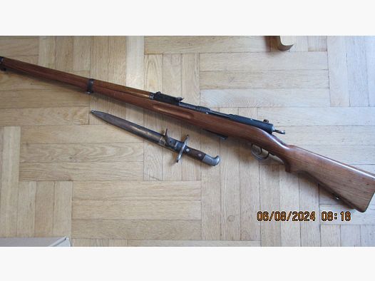 Schweizer Gewehr 11 mit Bajonnet, Kal. 7,5x55