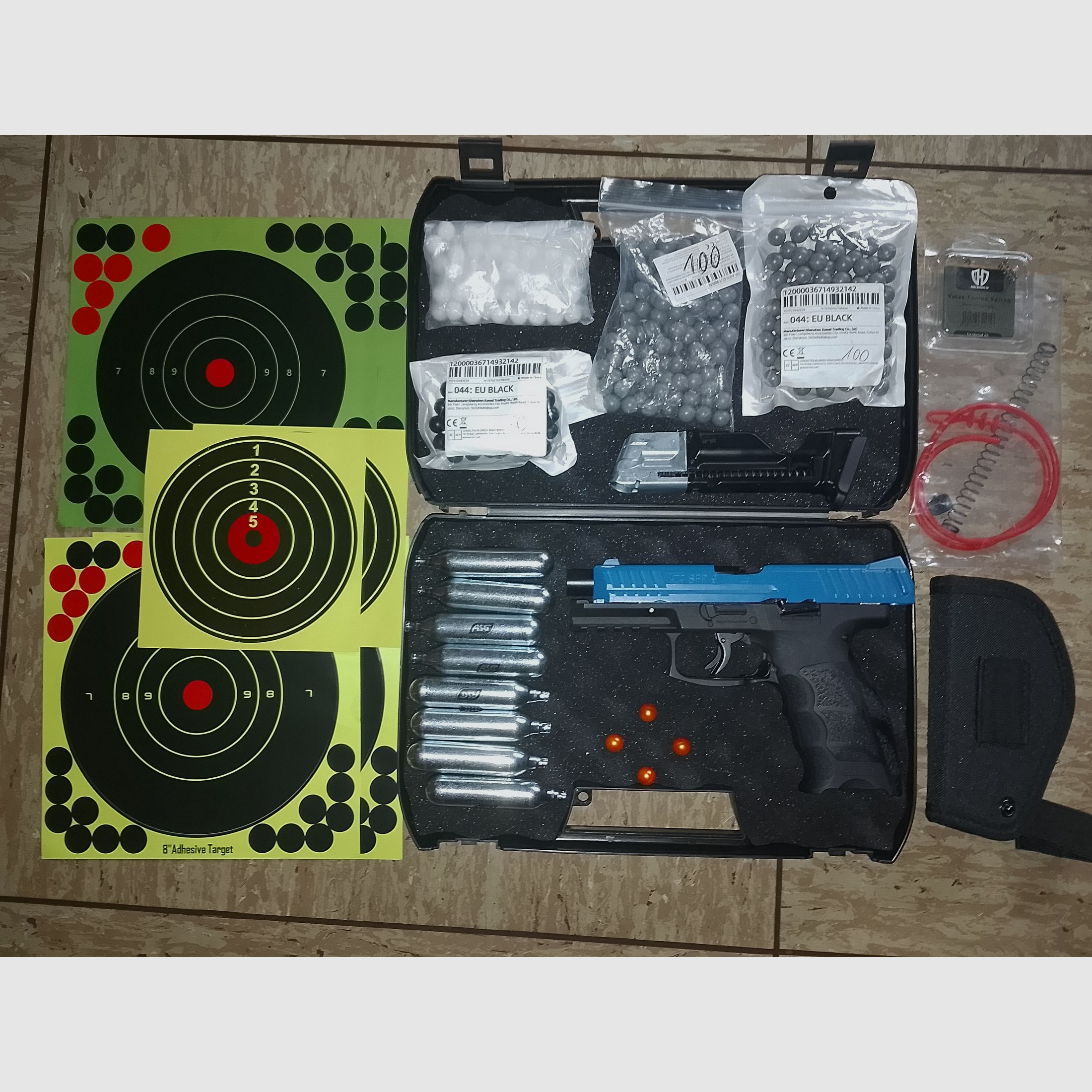 JuRam Heckler und Koch Sfp9 .43 mit umfangreichen Zubehör neuwertig 