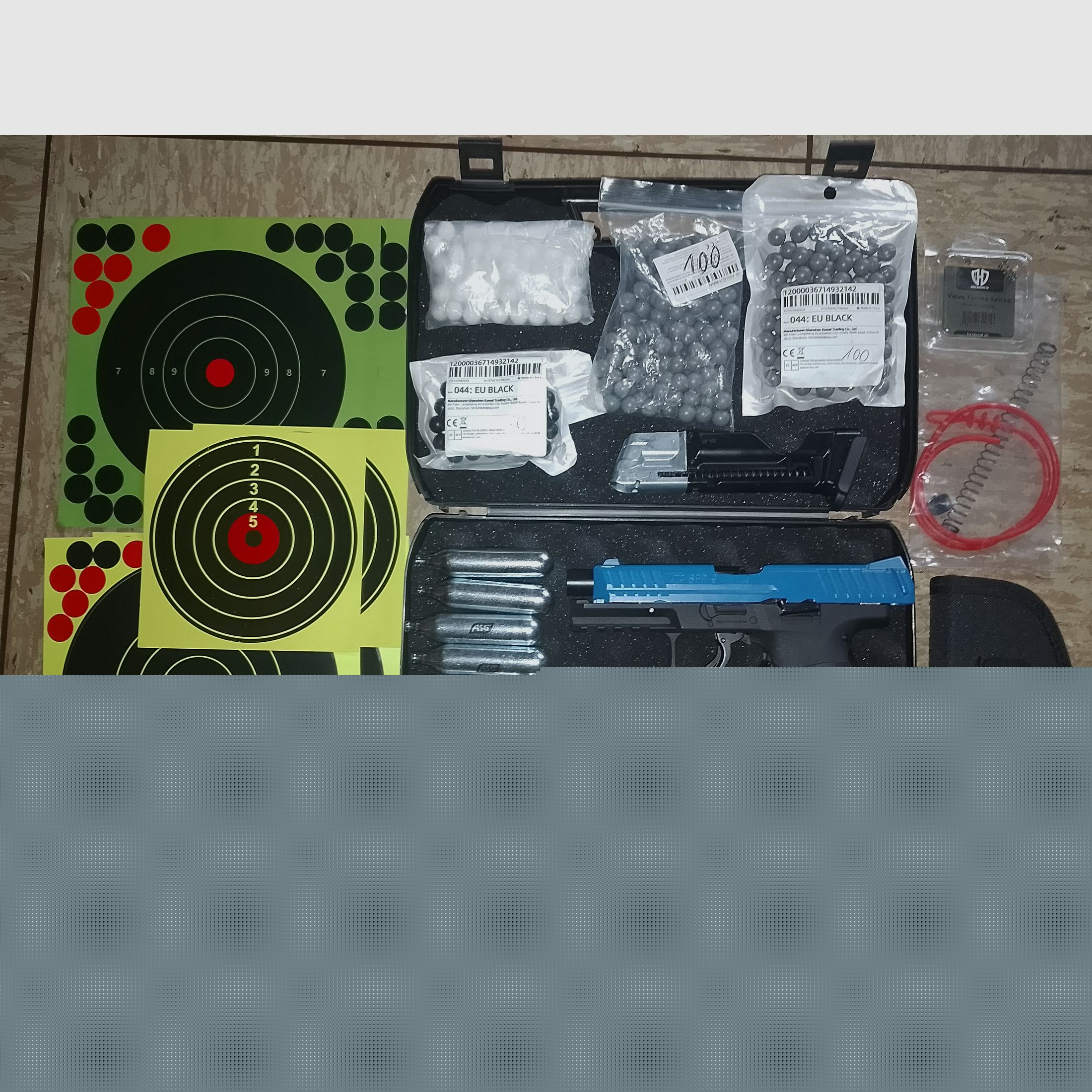 JuRam Heckler und Koch Sfp9 .43 mit umfangreichen Zubehör neuwertig 