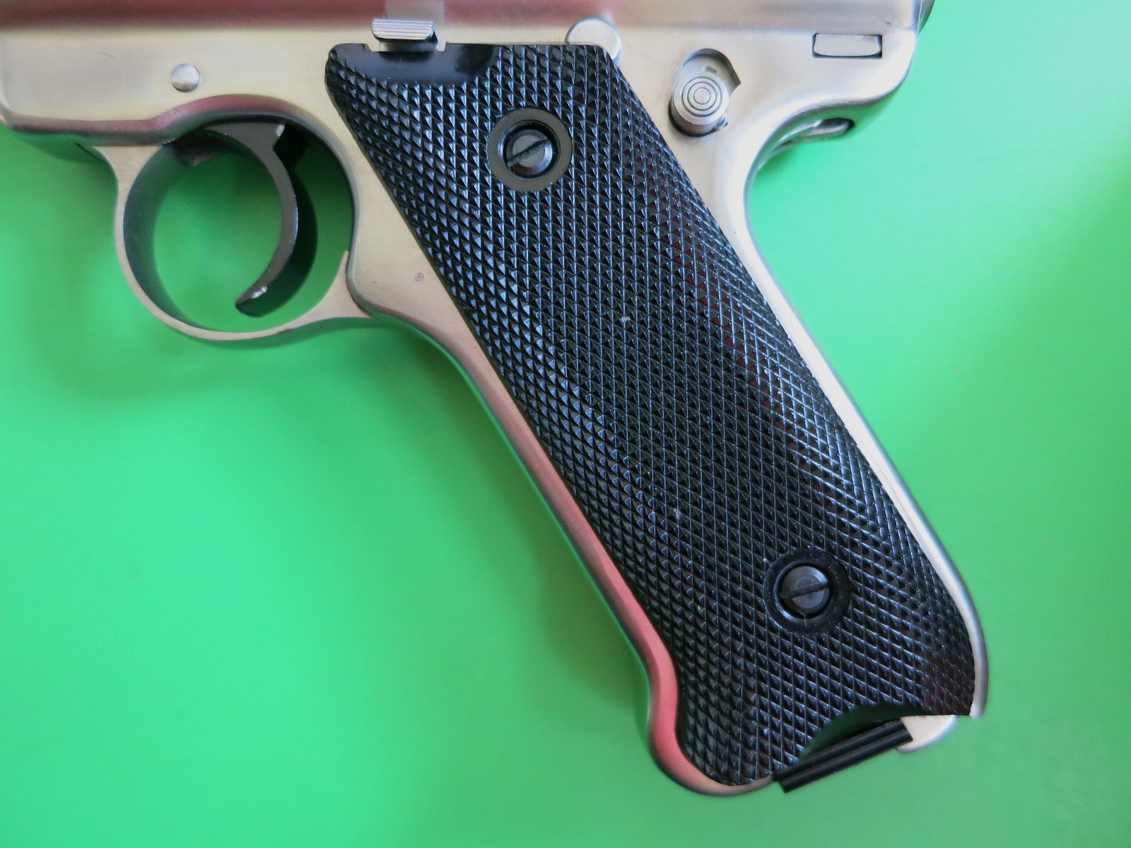 Sportpistool Ruger Mark II (MK 2) Target STS, .22 lfB, RVS (roestvrij staal)     #31
