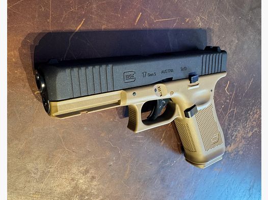 Glock 17 Gen5 Coyote Co2-Pistolet – 4,5 mm BB Blowback