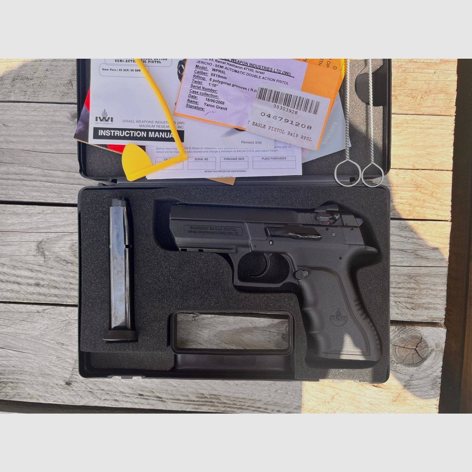 IWI Jericho 941 Baby Desert Eagle – pistolet calibre 9 mm, image 1 sur 5