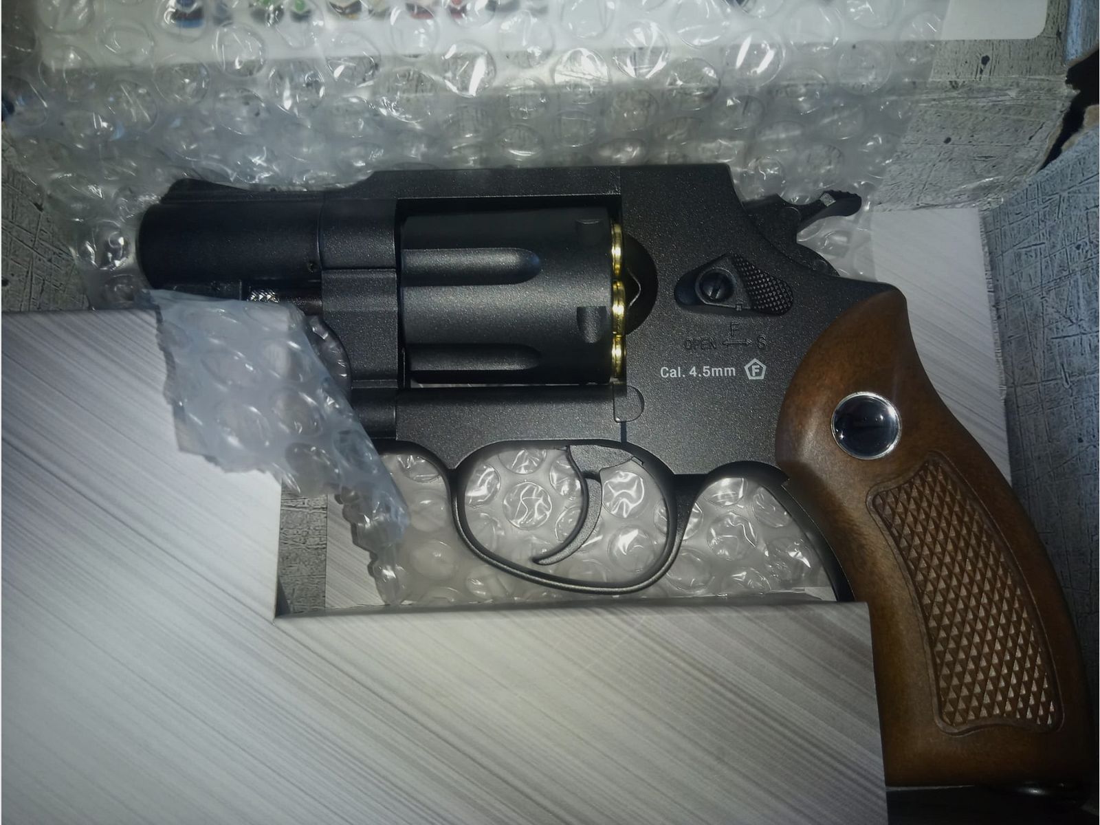 Borner 733 Revolver CO2 4,5 mm BB NEU