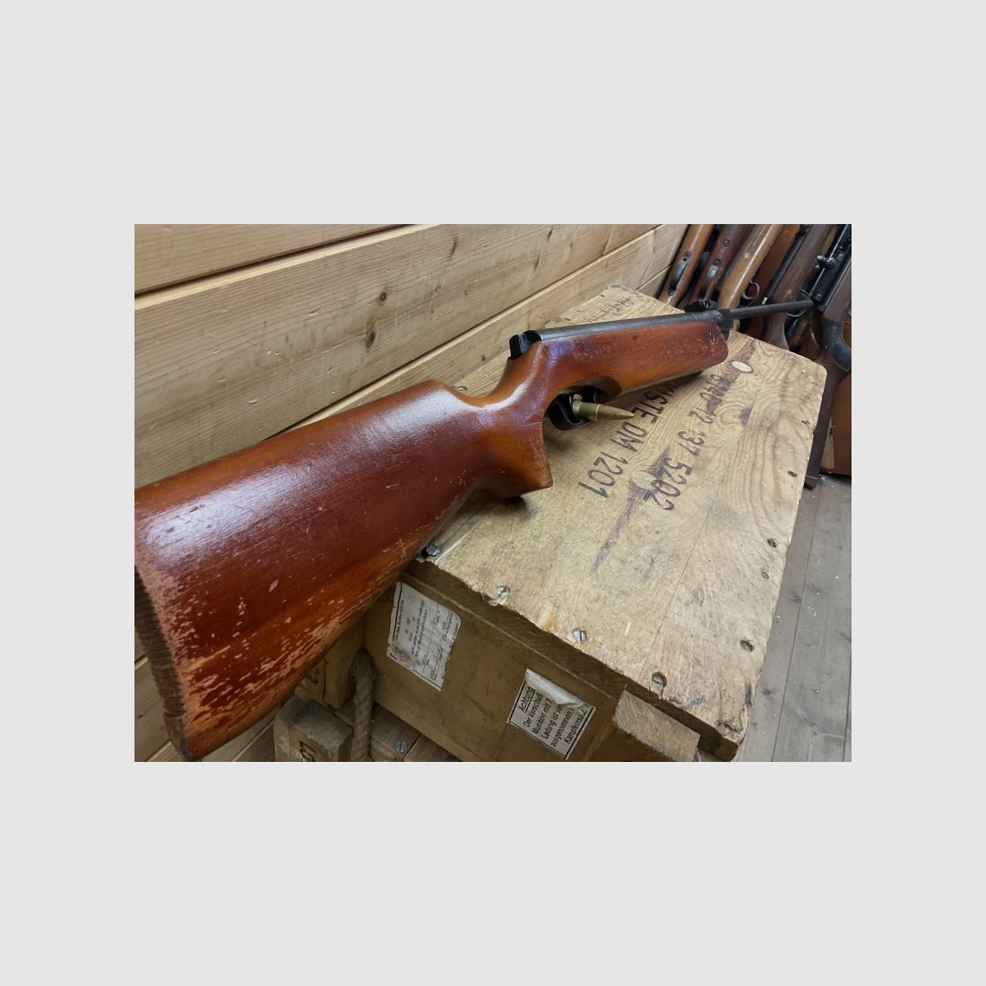 Luftgewehr DDR Haenel Suhl Modell 303, GST, NVA