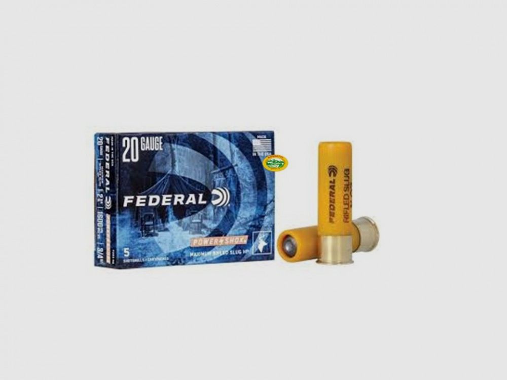 FEDERAL Patronen Kal.20 SLUG POWER SHOK F203 RS
