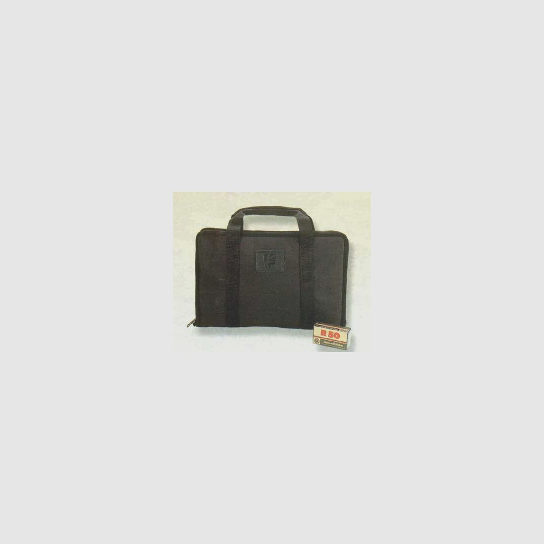 FRITZMANN foedraal voor handvuurwapen voor handvuurwapen met optiek 40x25 cm zwart met draaggreep