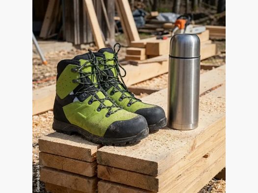 Chaussures HAIX Protector Ultra 2.0 GTX vertes S3 anticoupure classe 2