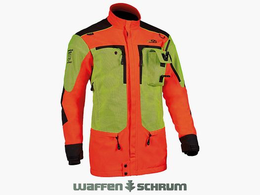 Chaqueta de protección para el campo X-Treme Amarillo/ Rojo neón