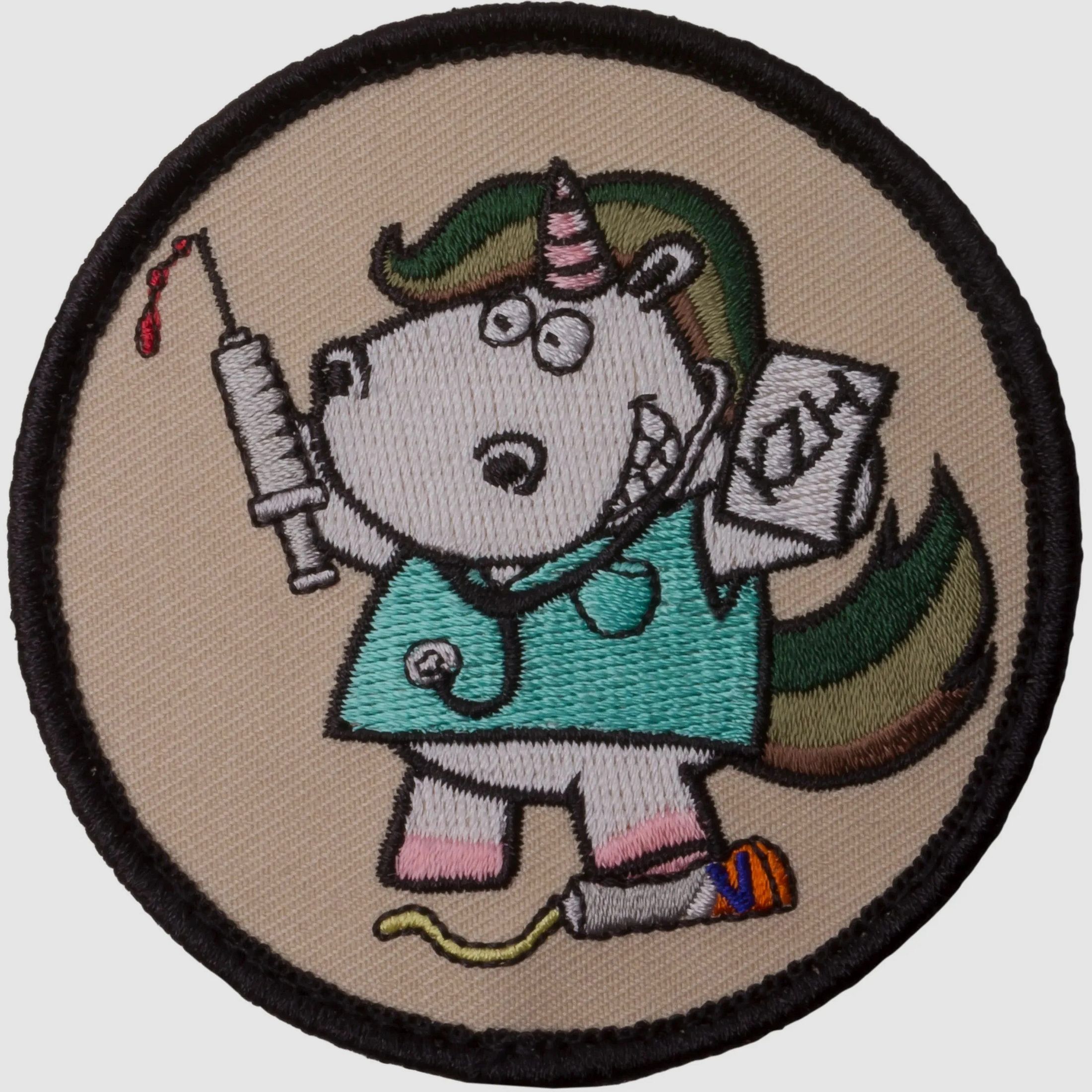 Café Viereck Café Viereck Patch Sanitäter Einhorn