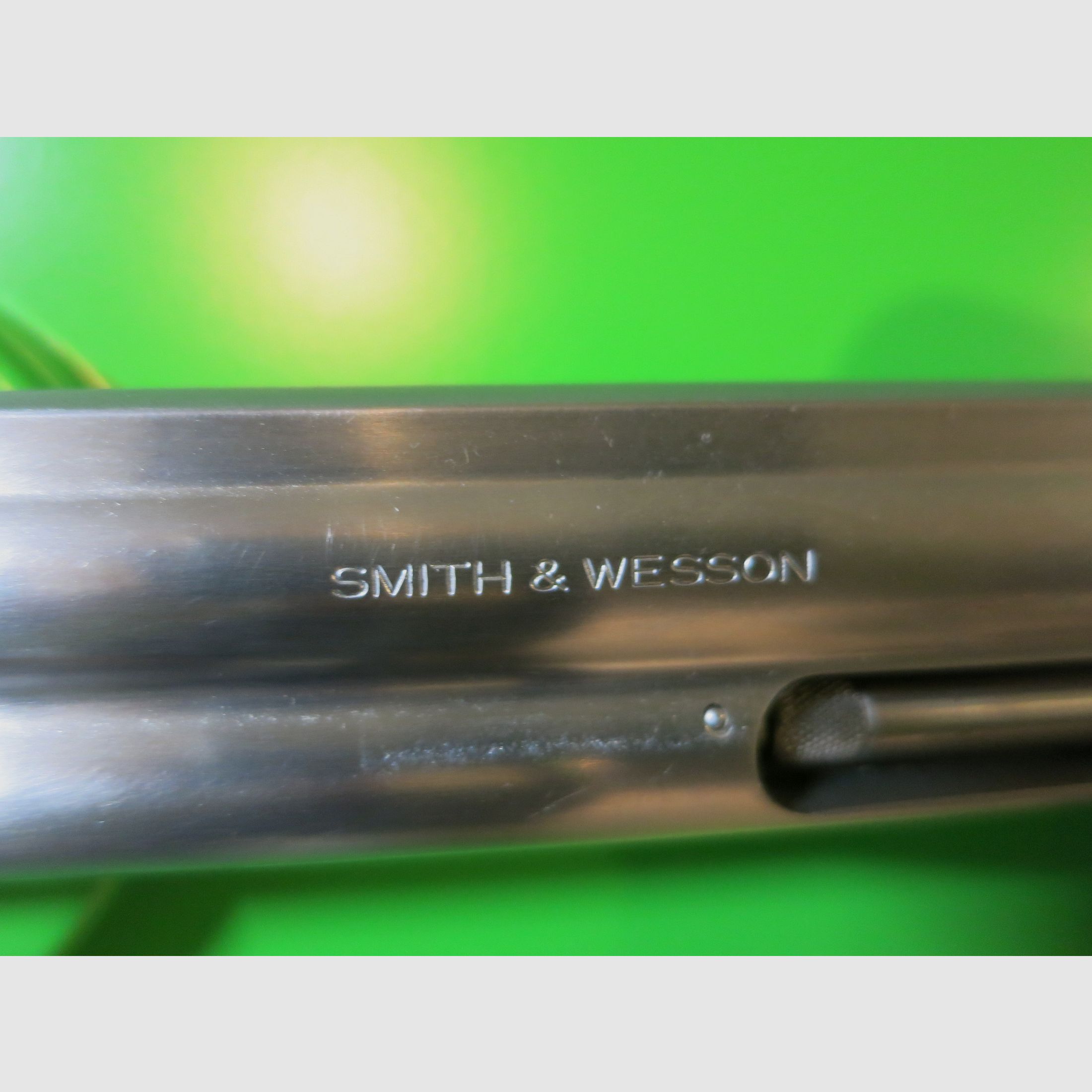 Revolver, SMITH&WESSON, Mod. 686, .357 Magnum, canon de 6", version en acier inoxydable (stainless) #15-