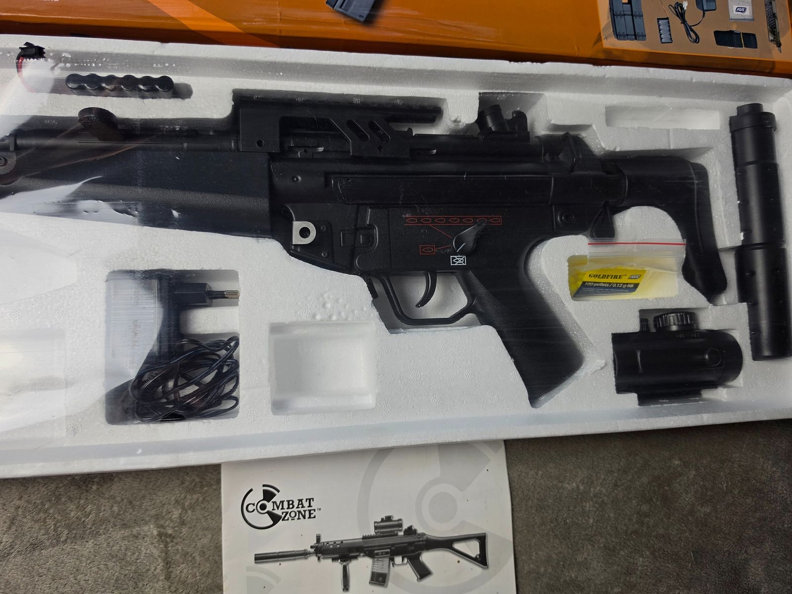 ASG B&T BT5 A5 Airsoft AEG Softair (Cal. 6mm BB) en set completo con accesorios OVP, imagen 7 de 10