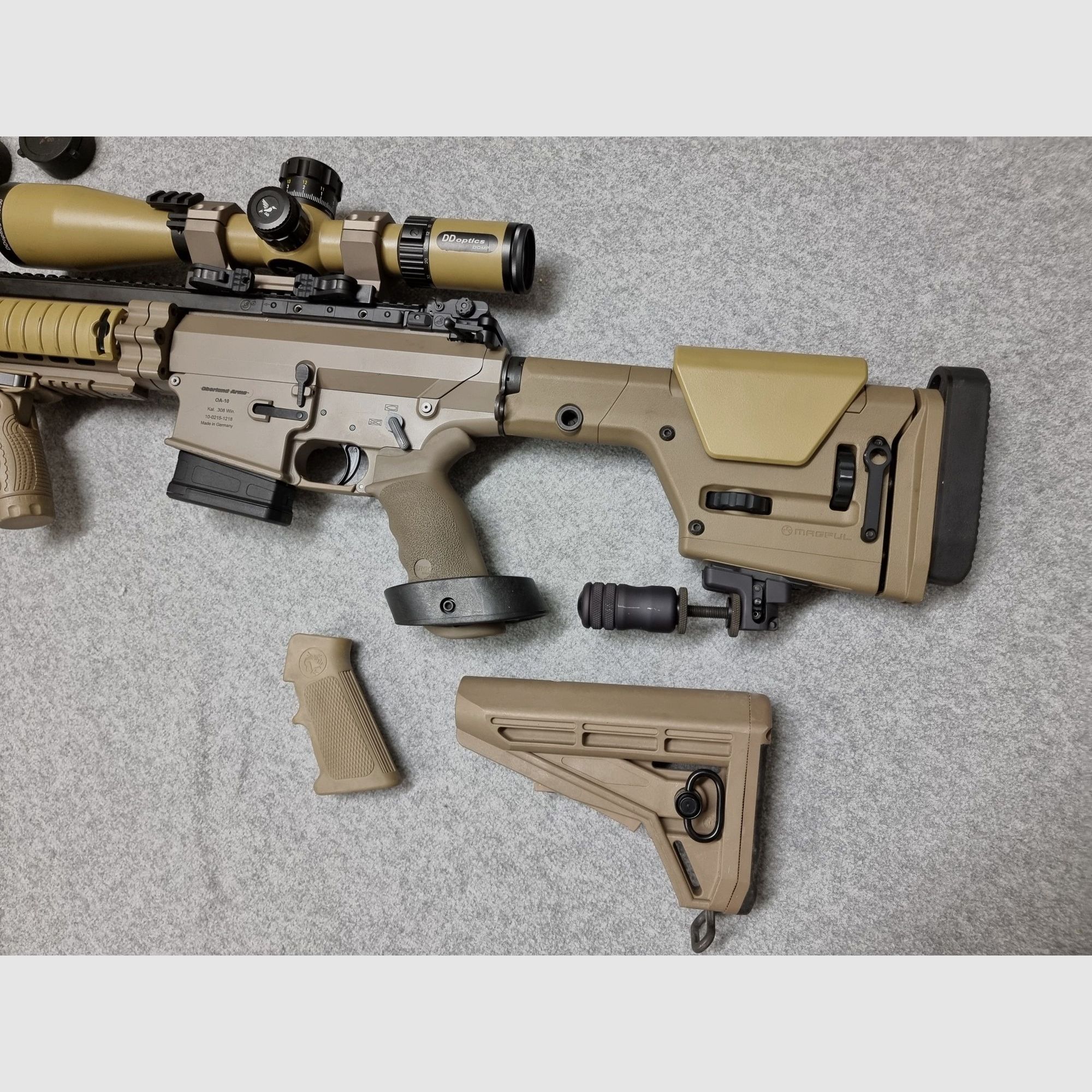 Oberland Arms DMR-E - Kal .308 Win - AR10 OA10 mit einstellbaren Gasblock, Geissele Abzug - Behördenmodell